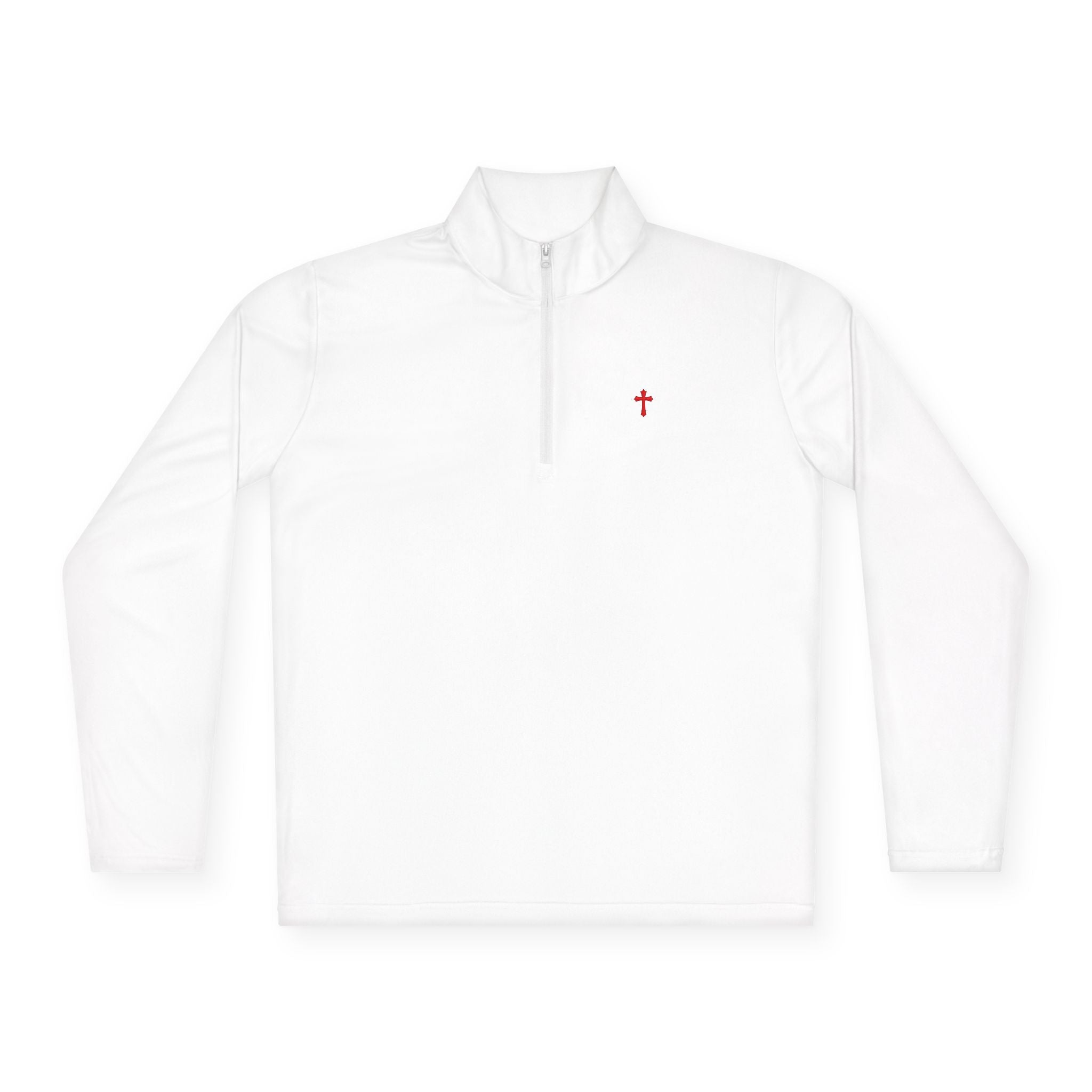 Kingdom Cross Quarter-Zip - White Edition